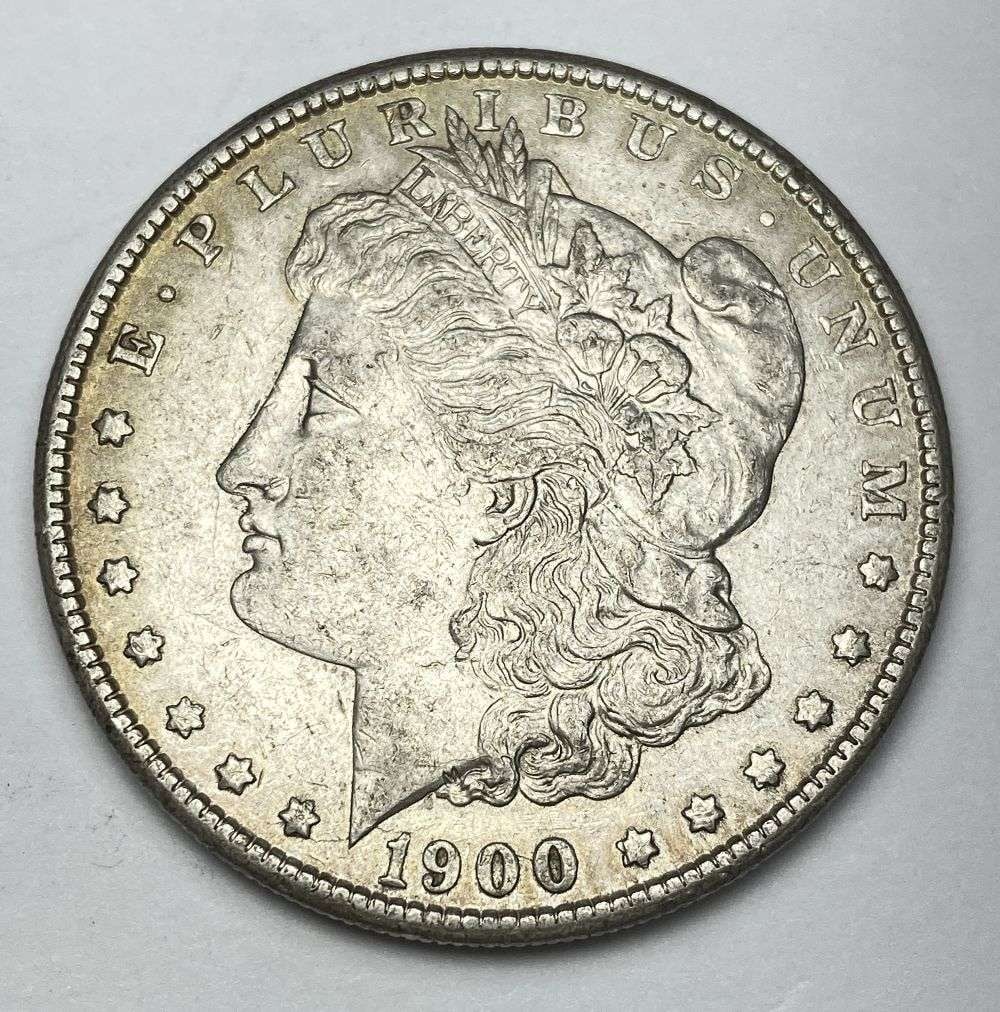 1900-S Morgan Silver Dollar AU58 (1 of 2)