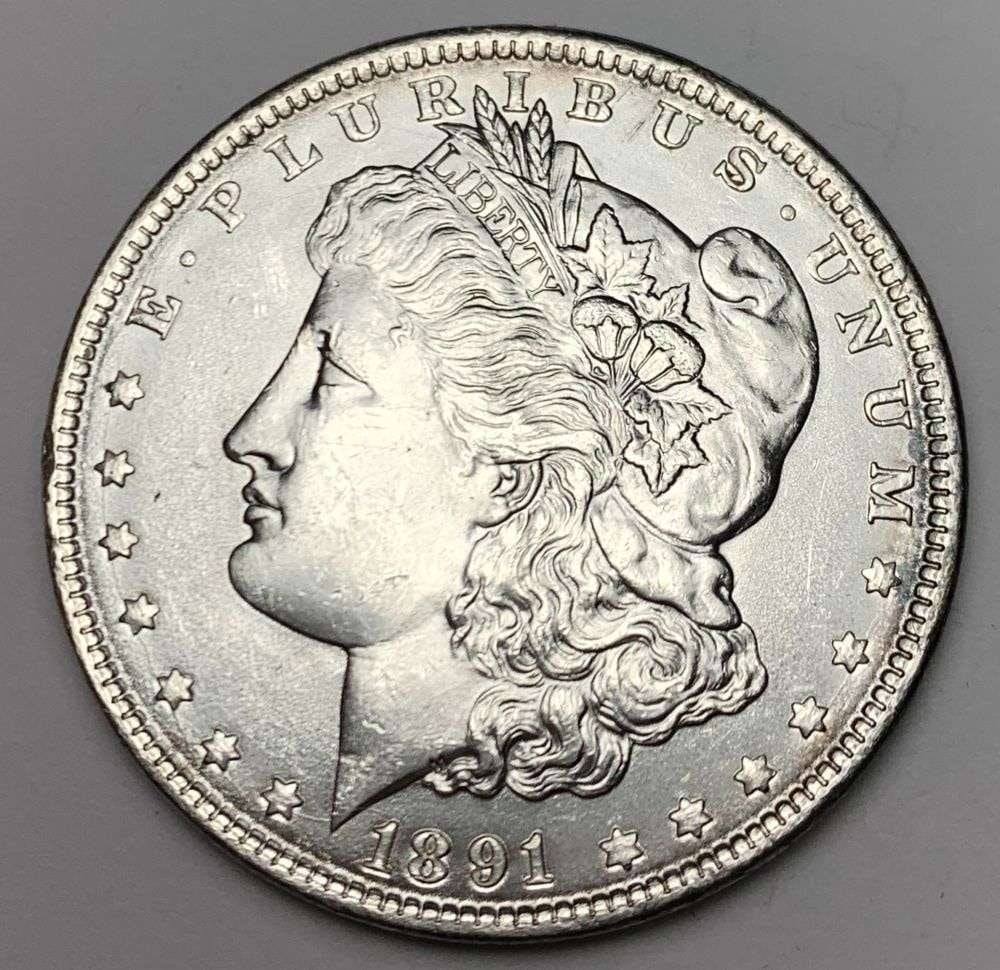 1891 Morgan Silver Dollar MS64 (1 of 2)