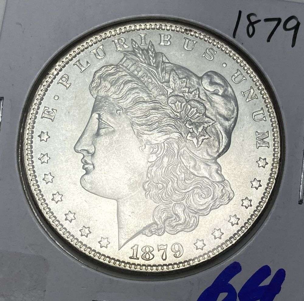 1879 Morgan Silver Dollar MS64 (1 of 3)