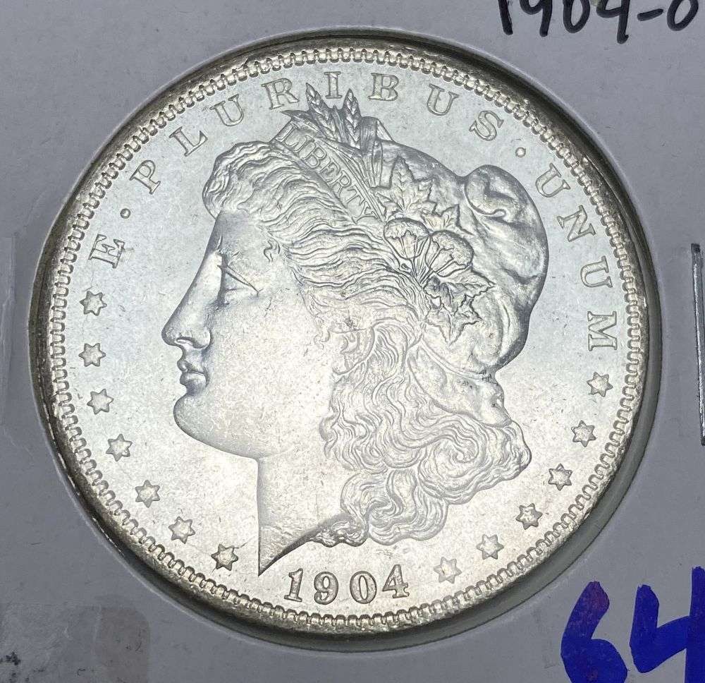 1904-O Morgan Silver Dollar MS64 (1 of 3)