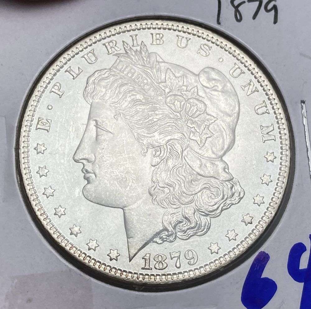 1879 Morgan Silver Dollar MS64 (1 of 3)