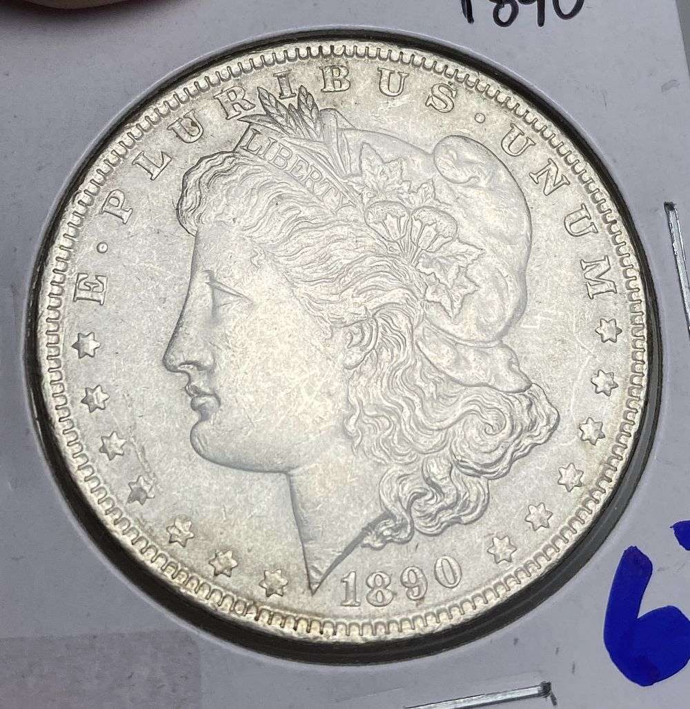 1890 Morgan Silver Dollar MS63 (1 of 3)