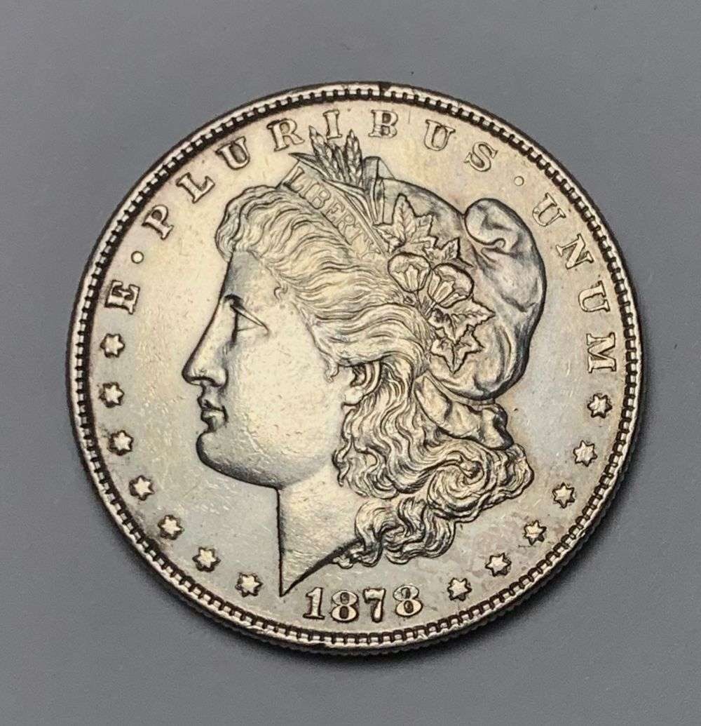1878 8TF Morgan Silver Dollar MS63 (1 of 2)