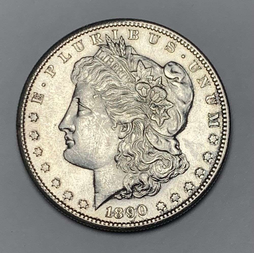 1890-S Morgan Silver Dollar MS64 (1 of 2)