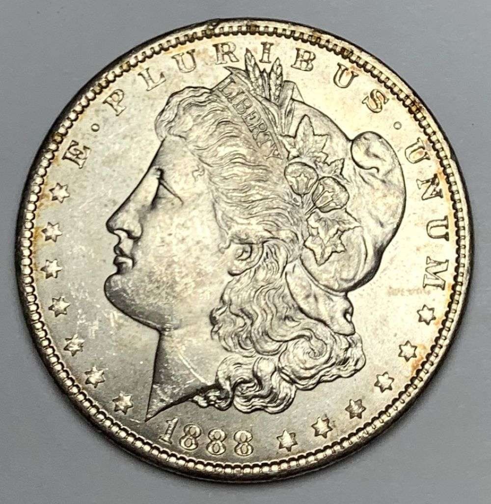 1888 Morgan Silver Dollar MS64 (1 of 2)
