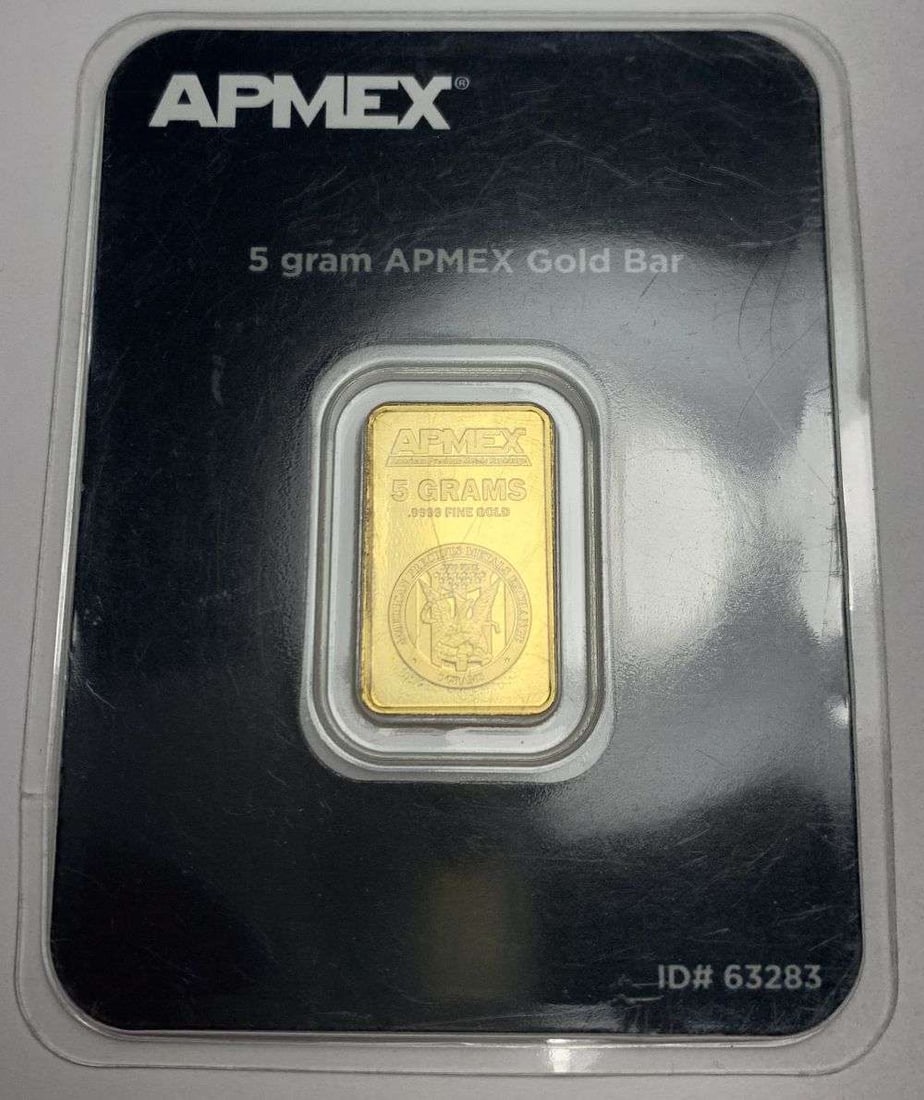 Apmex 5g .9999 Gold Bar (1 of 4)