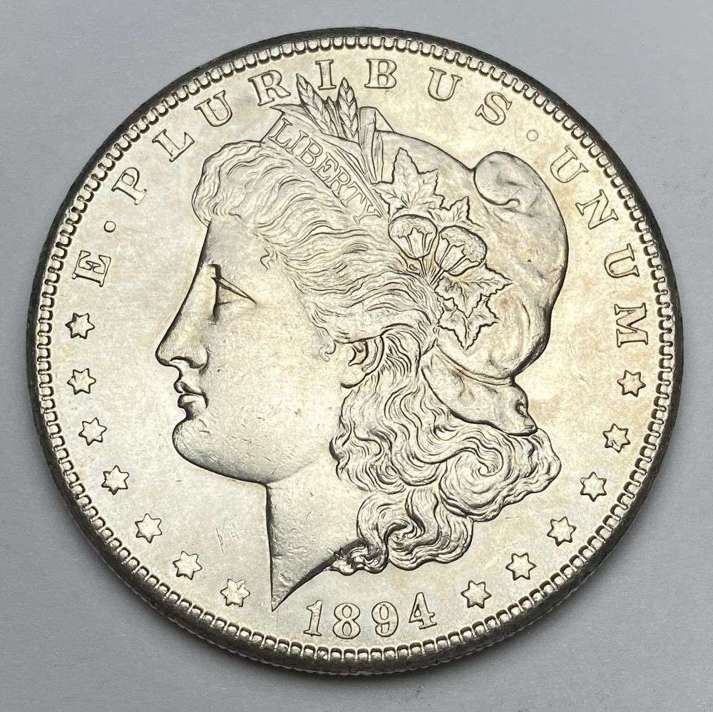 1894-S Morgan Silver Dollar MS64 Details (1 of 4)