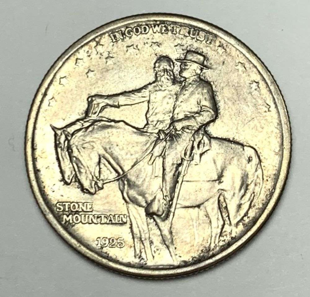 1925 Stone Mountain Commemorative Silver Half Dollar MS63 (1 of 2)