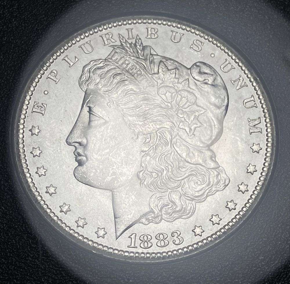 1883-CC Morgan Silver Dollar MS65 GSA (1 of 4)