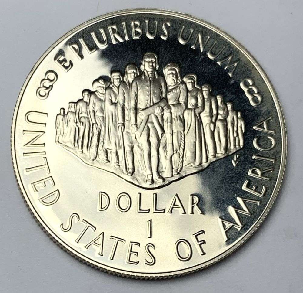 1987-S United States Constitution 200th Anniversary Commemorative Proof Silver Dollar (1 of 3)