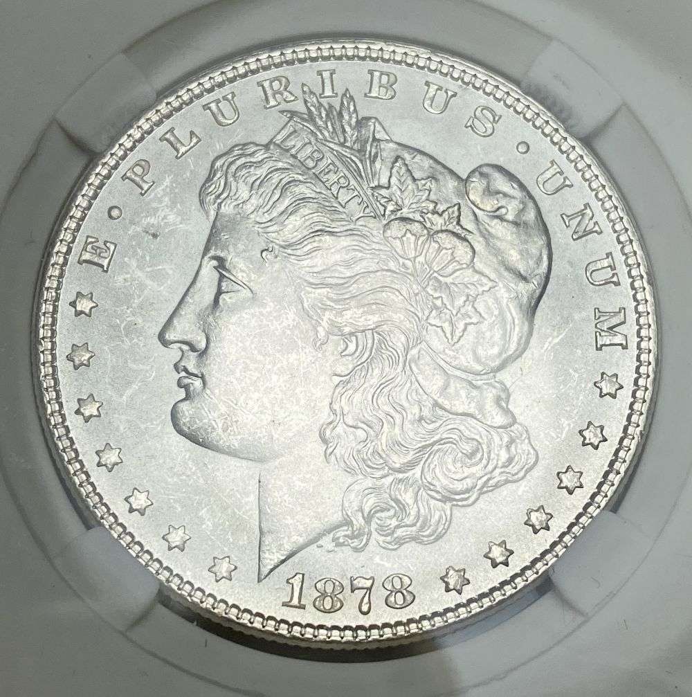 1878 Morgan Silver Dollar MS65 (1 of 4)