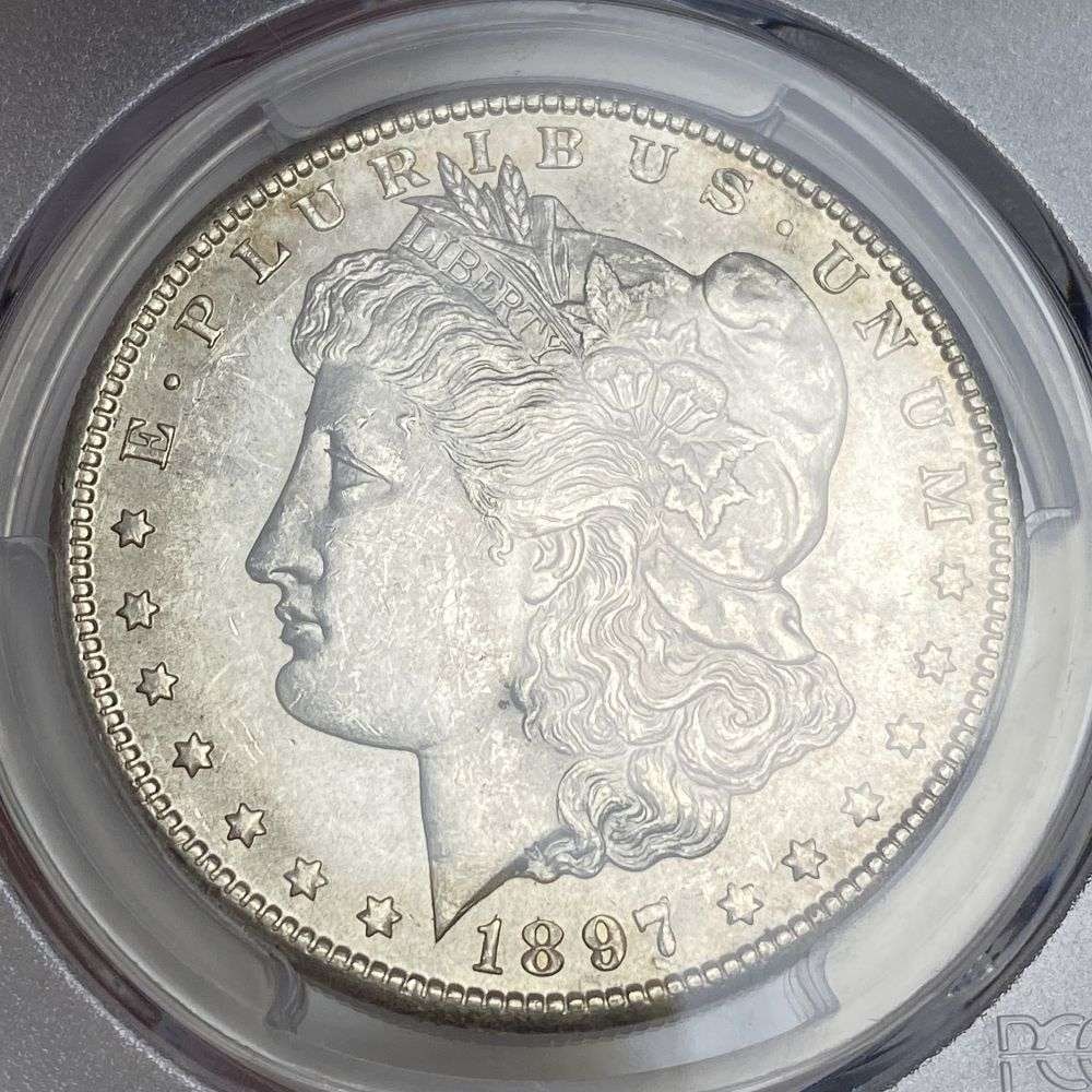 1897-S Morgan Silver Dollar PCGS MS61 (1 of 4)
