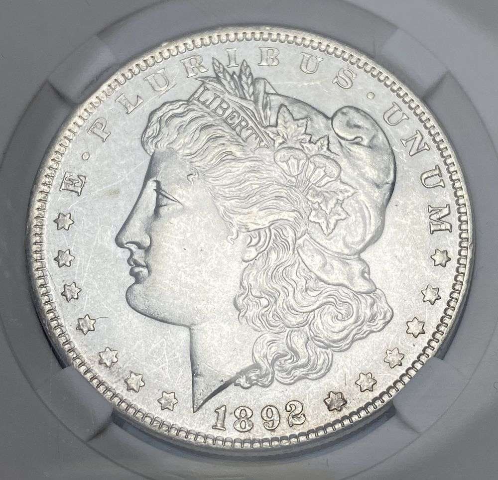1892 Morgan Silver Dollar MS65 (1 of 4)