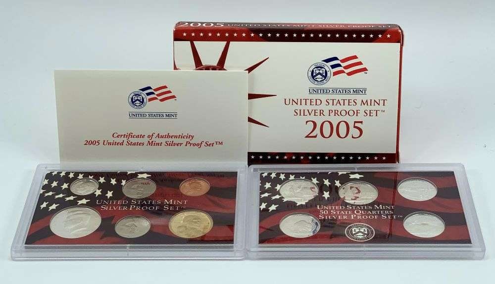 2005 United States Silver Proof Set (11-coins) (1 of 4)