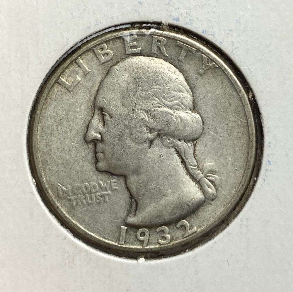 1932-D Washington Silver Quarter (1 of 2)