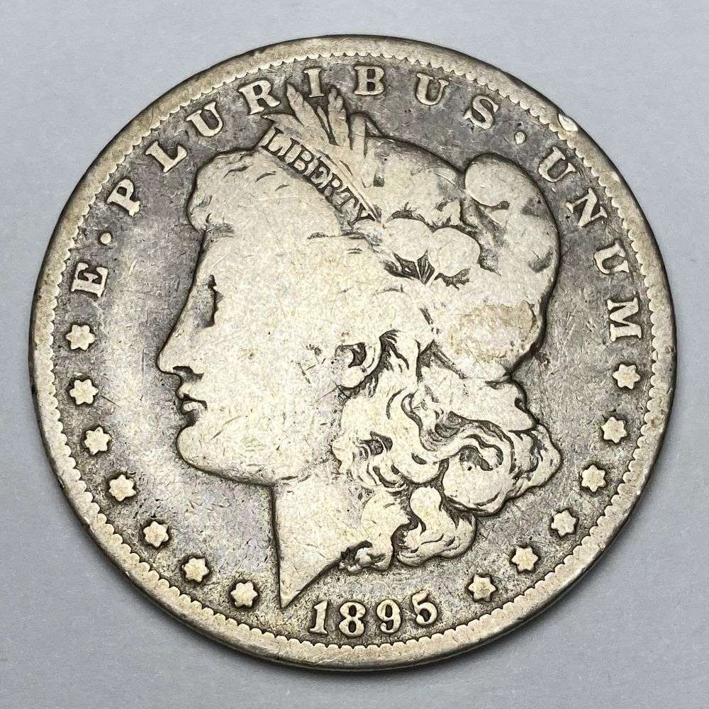 1895-O Morgan Silver Dollar VG (1 of 2)