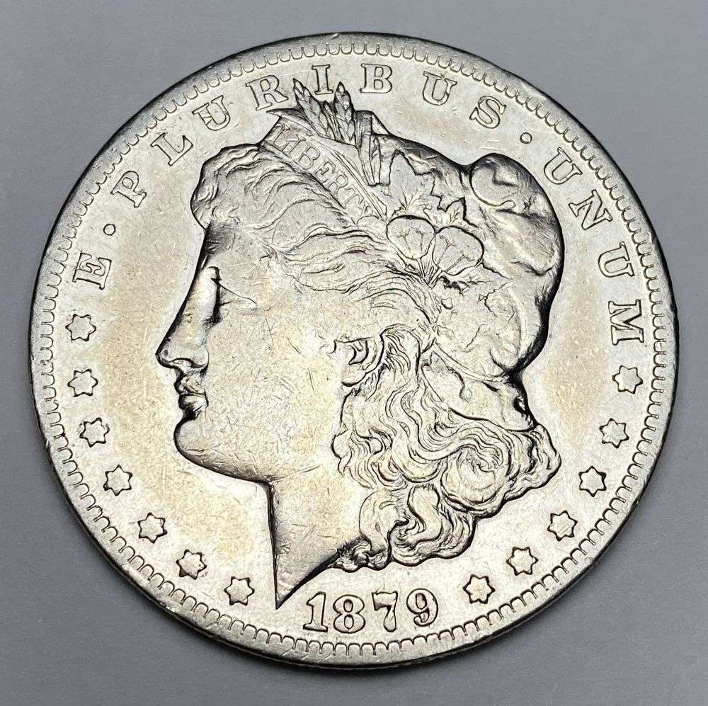 1879-CC Morgan Silver Dollar VF Details (1 of 2)