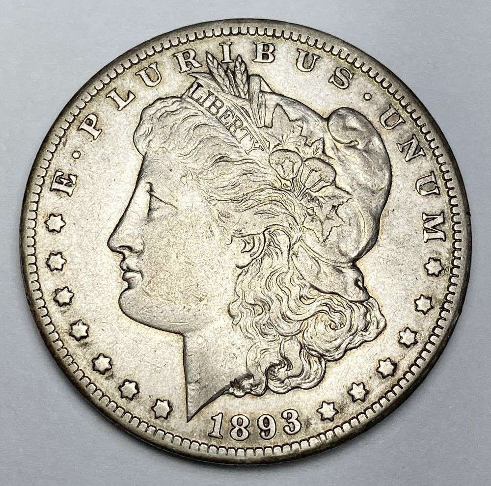 1893-CC Morgan Silver Dollar XF Details (1 of 4)