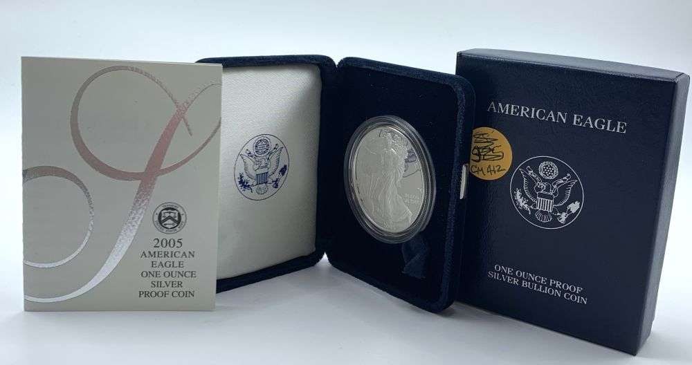 2005-W American Silver Eagle Proof OGP (1 of 4)