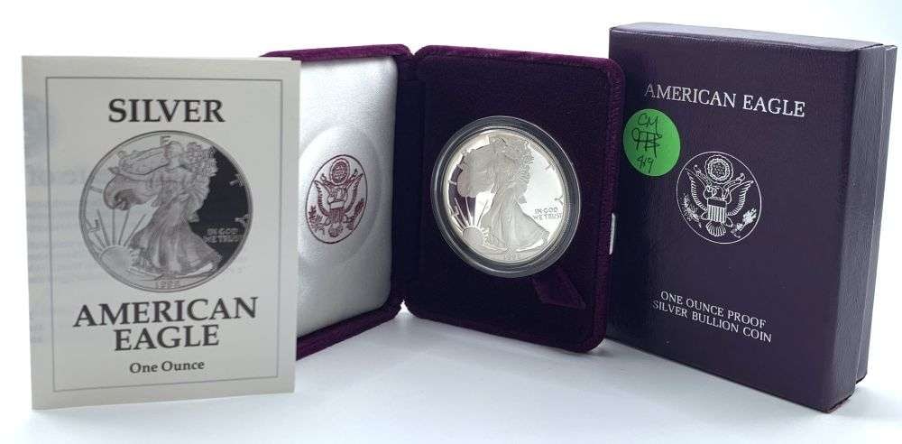 1992-S American Silver Eagle Proof OGP (1 of 4)