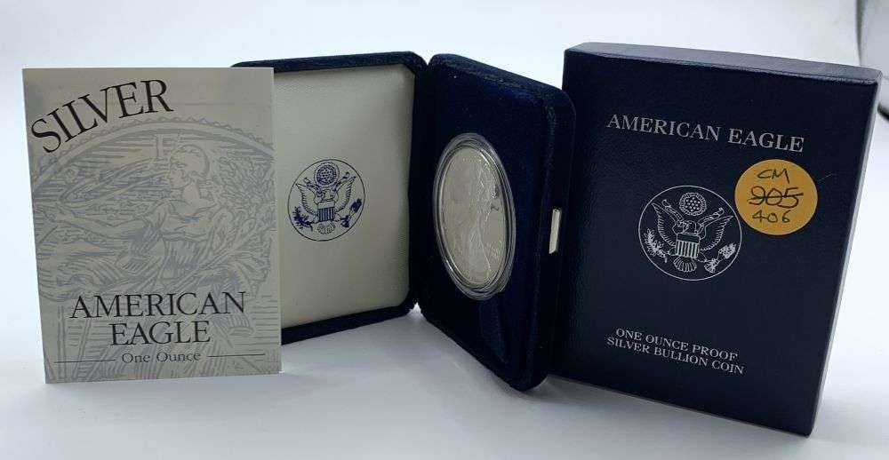 2001-W American Silver Eagle Proof OGP (1 of 4)
