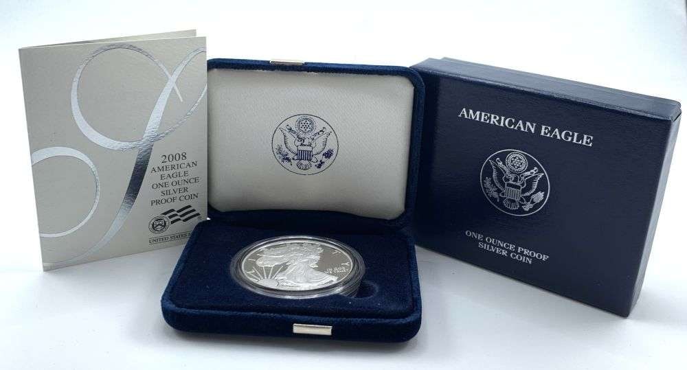2008-W American Silver Eagle Proof OGP (1 of 4)