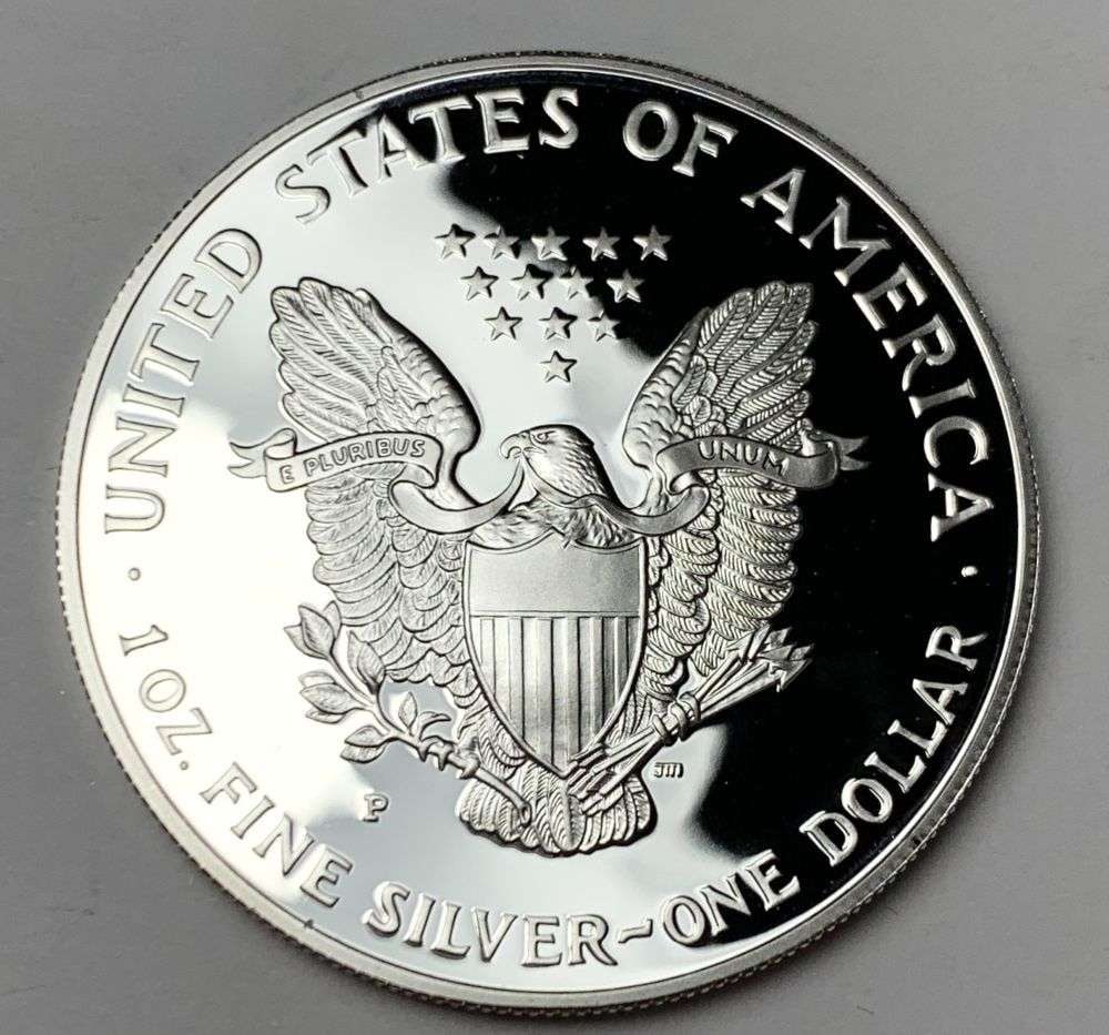 2000-P American Silver Eagle Proof OGP - 3