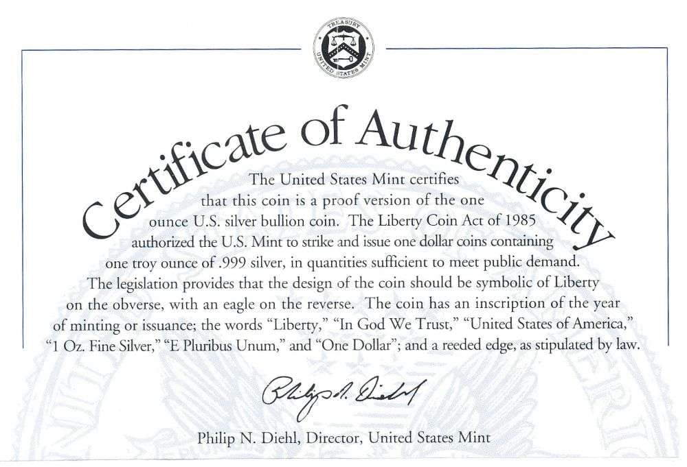 2000-P American Silver Eagle Proof OGP - 4