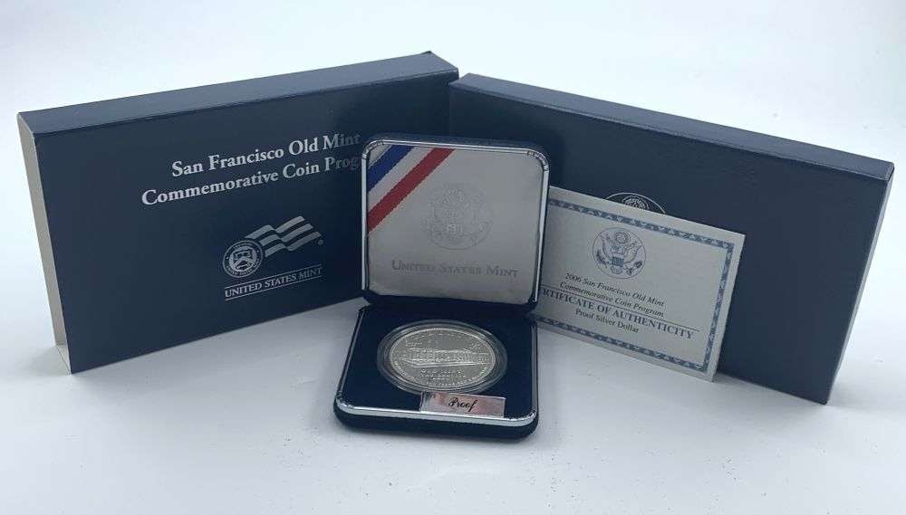 2006-S San-Francisco Old Mint Commemorative Proof Silver Dollar OGP (1 of 4)