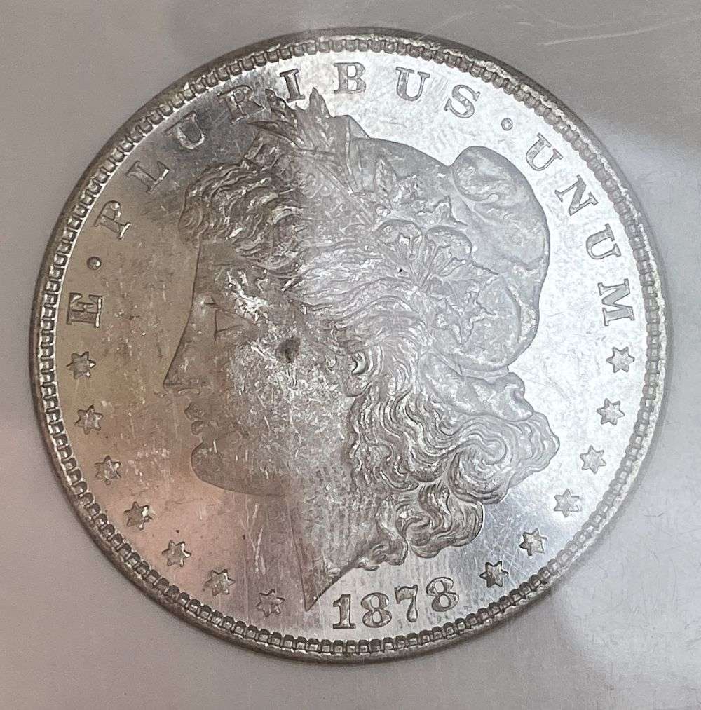 1878 8TF Morgan Silver Dollar NGC MS63 DPL (1 of 6)