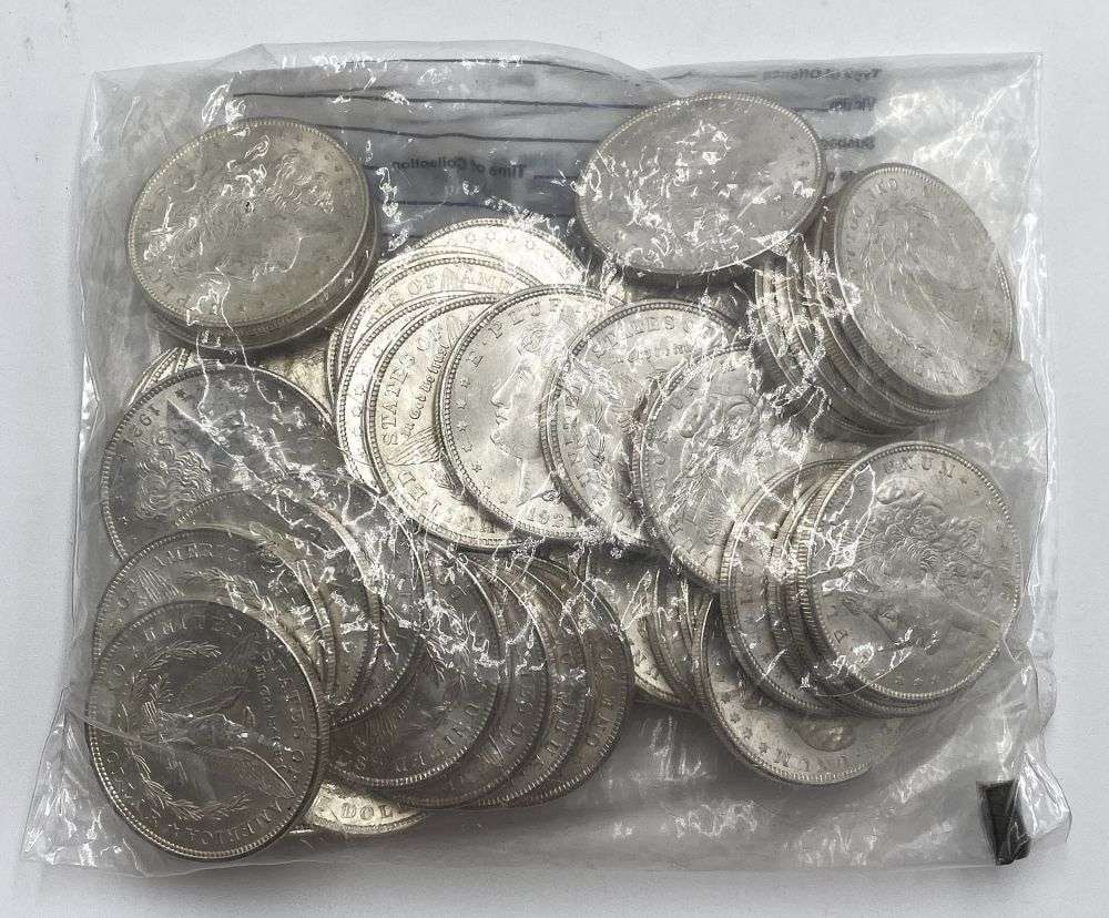 Last Minute! (50) 1921 Morgan Silver Dollars Mint Condition (1 of 5)