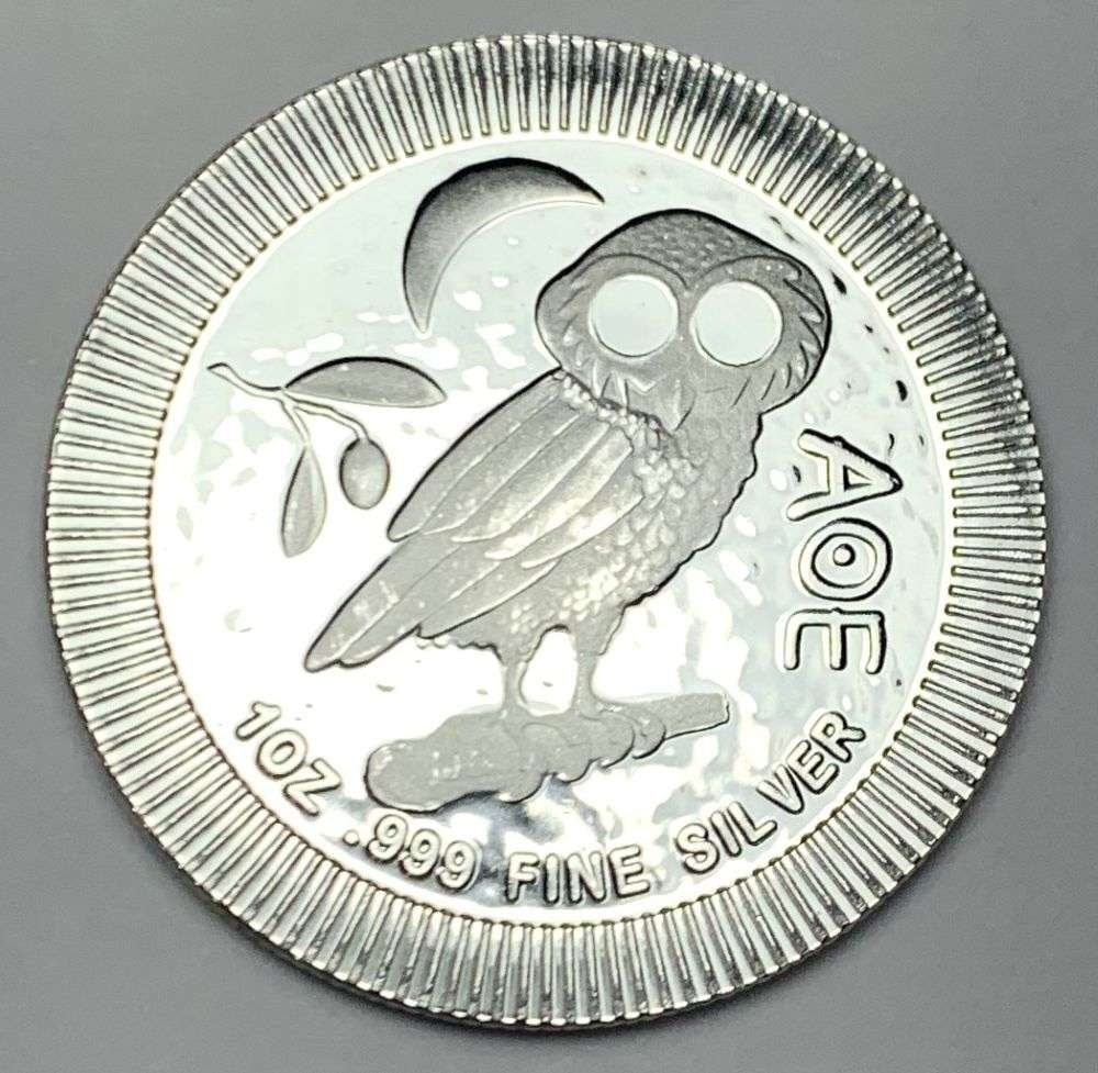 2021 NIUE $2 AOE 1 ozt .999 Silver: Winner shall receive the exact coin shown here. (MR/B)