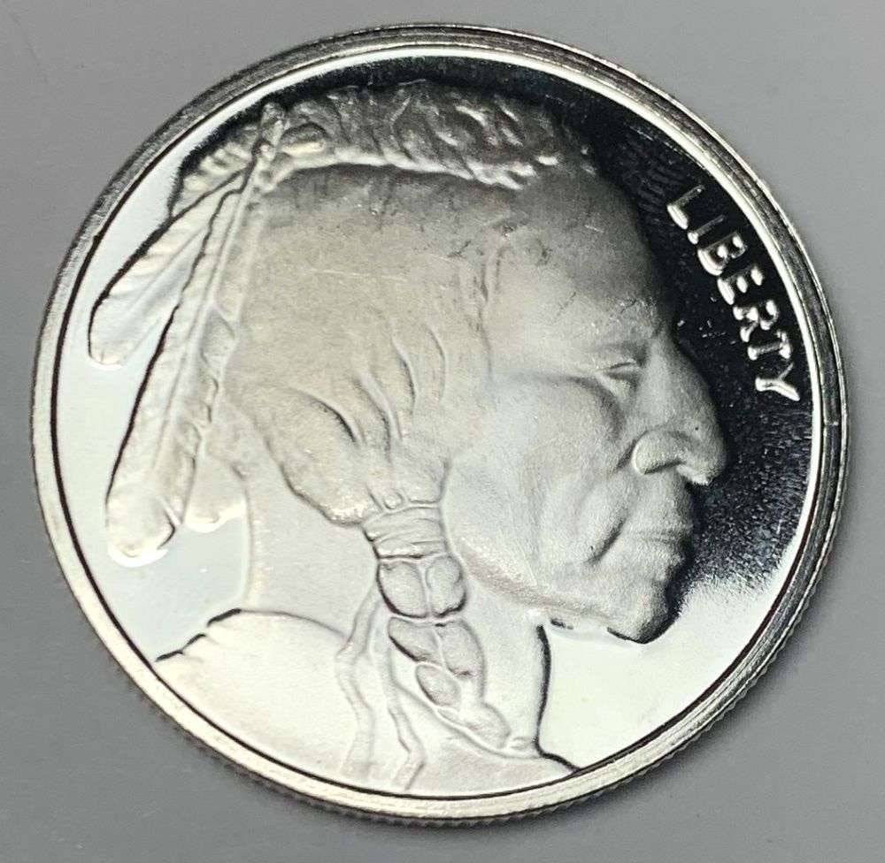 Buffalo 1 ozt .999 Silver (1 of 2)