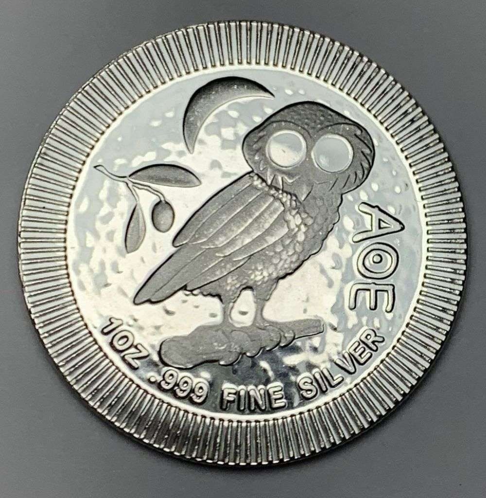 2021 NIUE $2 AOE 1 ozt .999 Silver: Winner shall receive the exact coin shown here. (MR/B)
