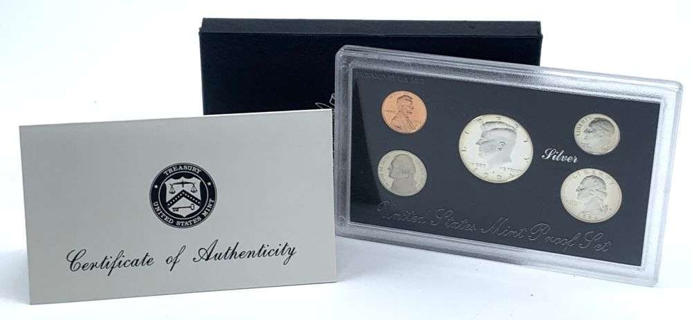 1994 United States Mint Silver Proof Set (5-coins): Winner shall receive the exact set (5-coins) shown here. (MK/RL)