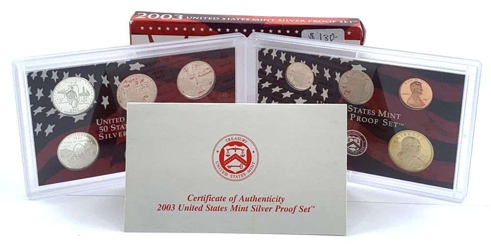 2003 United States Proof Silver Set (10-coins) (1 of 4)