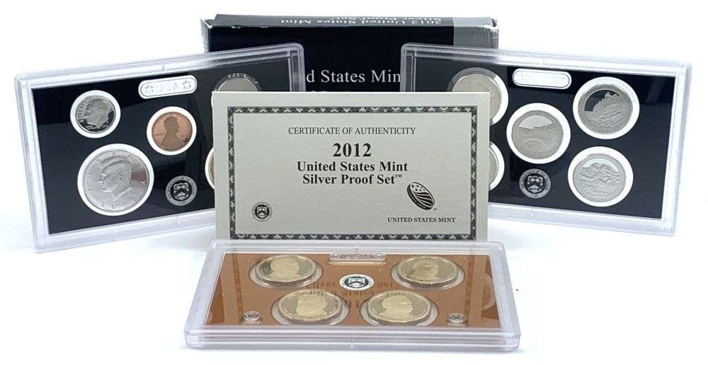 2012 United States Mint Silver Proof Set (14-coins) (1 of 4)