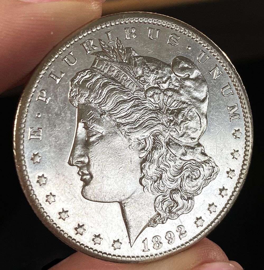 1892-CC Morgan Silver Dollar MS62 PL (1 of 6)