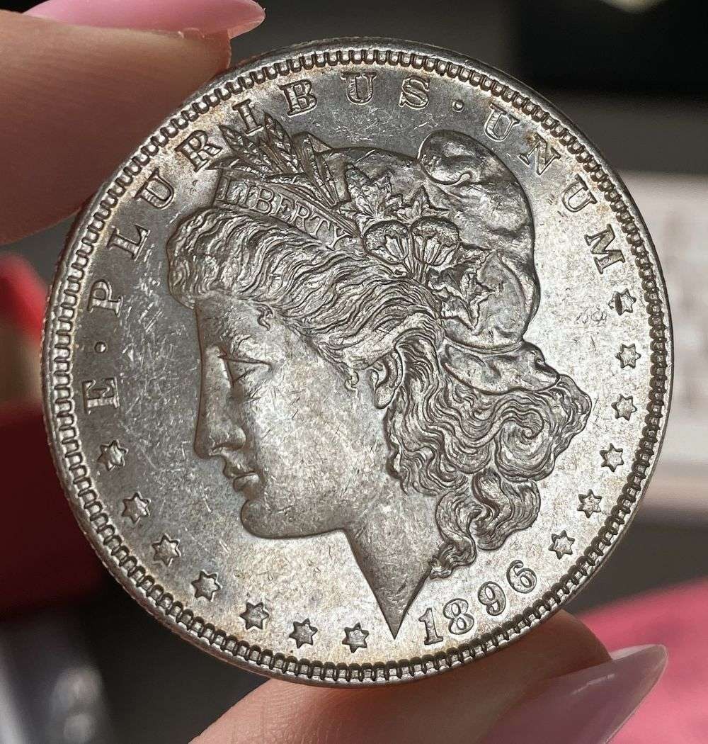1896 Morgan Silver Dollar MS63 PL (1 of 2)
