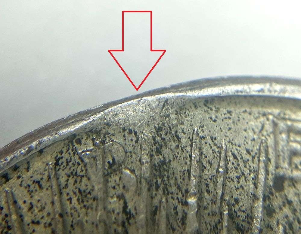 Mint Error 1922-S Peace Silver Dollar MS63: Winner shall receive the exact coin shown here. (MR/B)