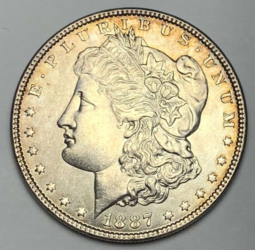 1887 Morgan Silver Dollar MS65 (1 of 2)