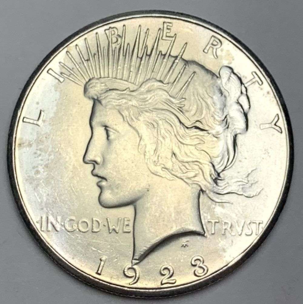 1923-S Peace Silver Dollar MS64 (1 of 2)