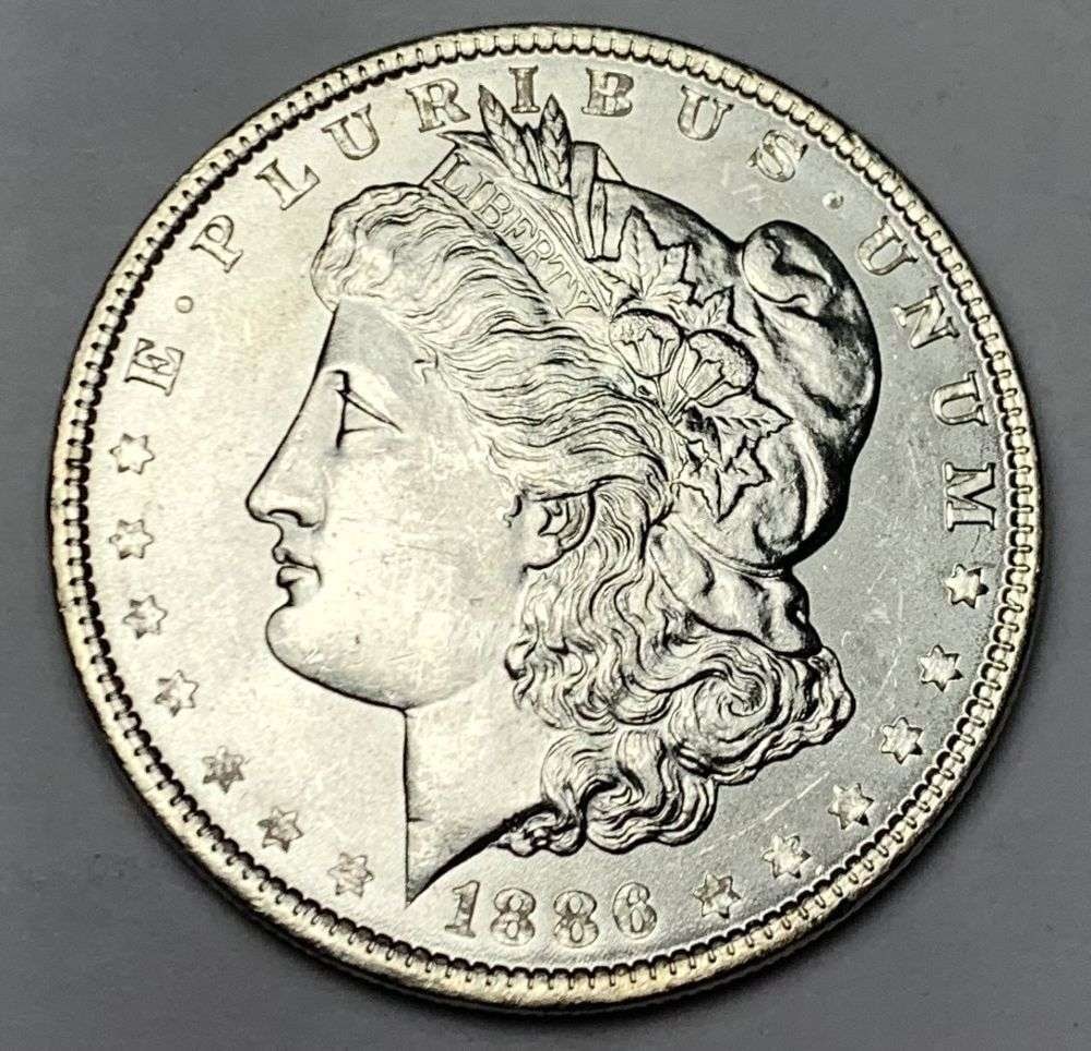 1886 Morgan Silver Dollar MS64 (1 of 2)