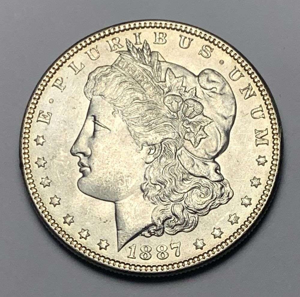 1887 Morgan Silver Dollar MS65 (1 of 7)