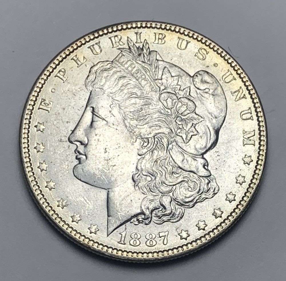 1887 Morgan Silver Dollar MS65 (1 of 7)
