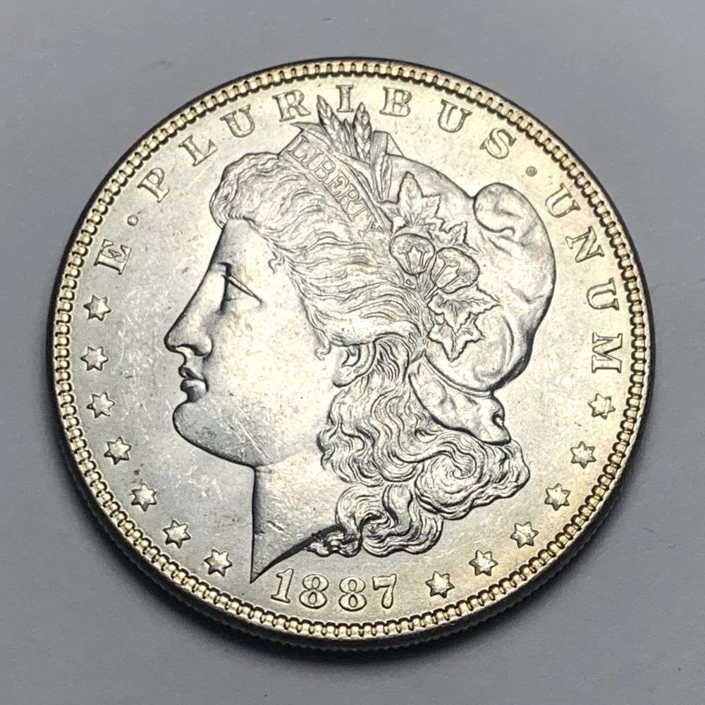 1887 Morgan Silver Dollar MS65 (1 of 7)