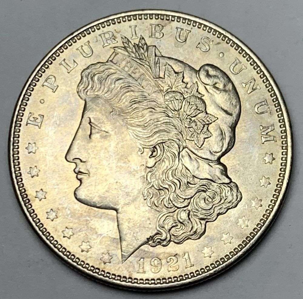 1921 Morgan Silver Dollar MS65 (1 of 2)