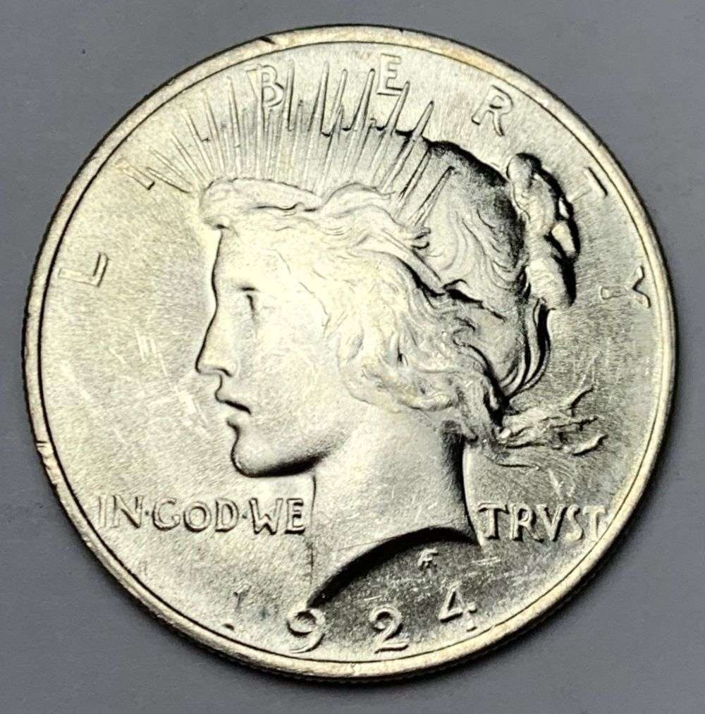1924 Peace Silver Dollar MS64 (1 of 7)