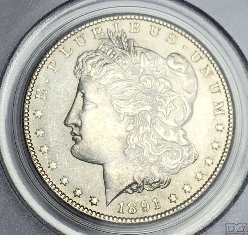 1891-S Morgan Silver Dollar PCGS MS63 (1 of 3)