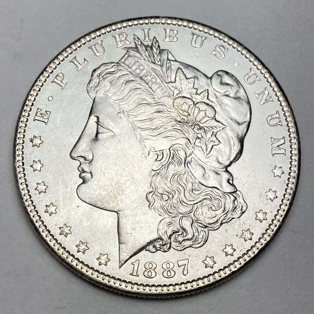 1887 Morgan Silver Dollar MS64 (1 of 7)